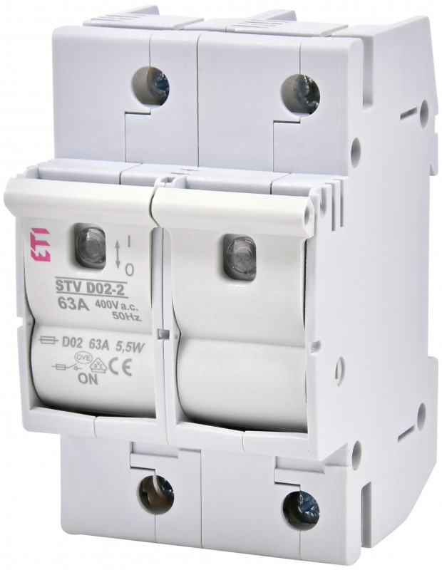 comutator cu siguranta stv d02 63a 2p 002271003